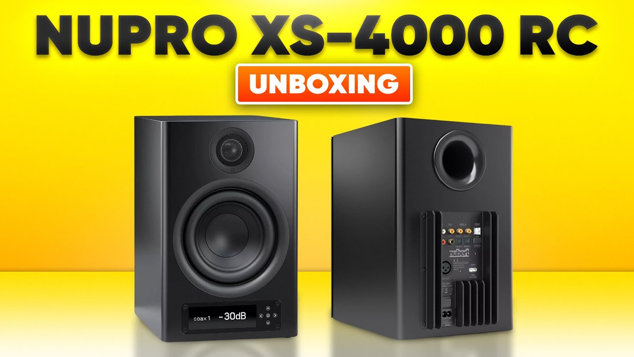 Nubert nuPro XS-4000 RC Unboxing und erster Eindruck