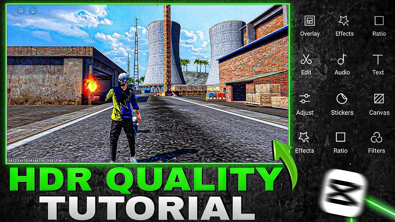 How to Increase free fire Video Quality ⚙️ || in capcut | 4k quality tutorial in Capcut ||