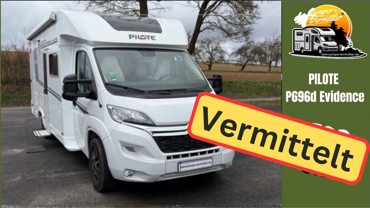 57.300 € - Pilote P696d Evidence | Wohnmobil aus erster Hand