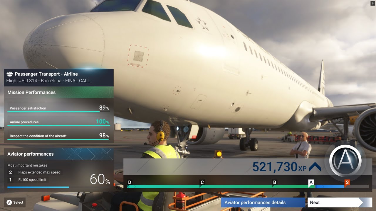 REALISTIC MSFS 2024 Career Mode LIVE – Perfect Landings | Lv 269