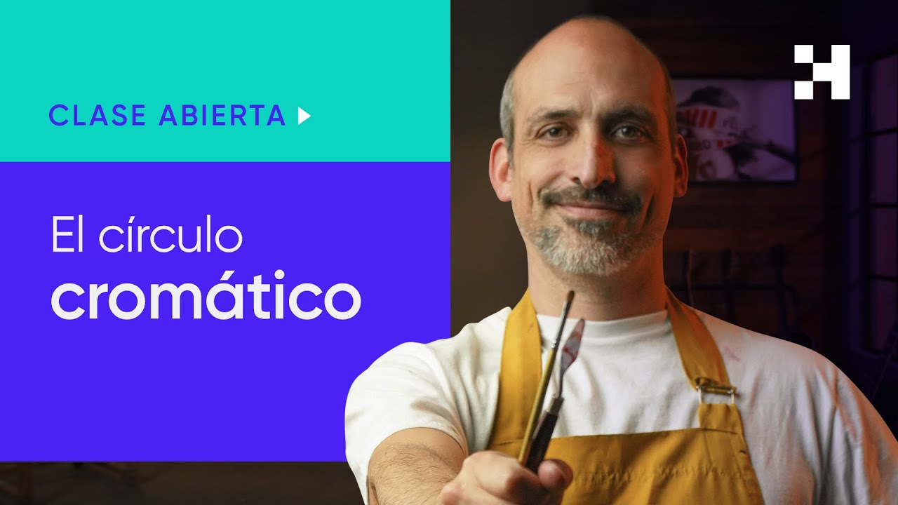 Qué es el círculo cromático (Retrato con pintura al óleo)