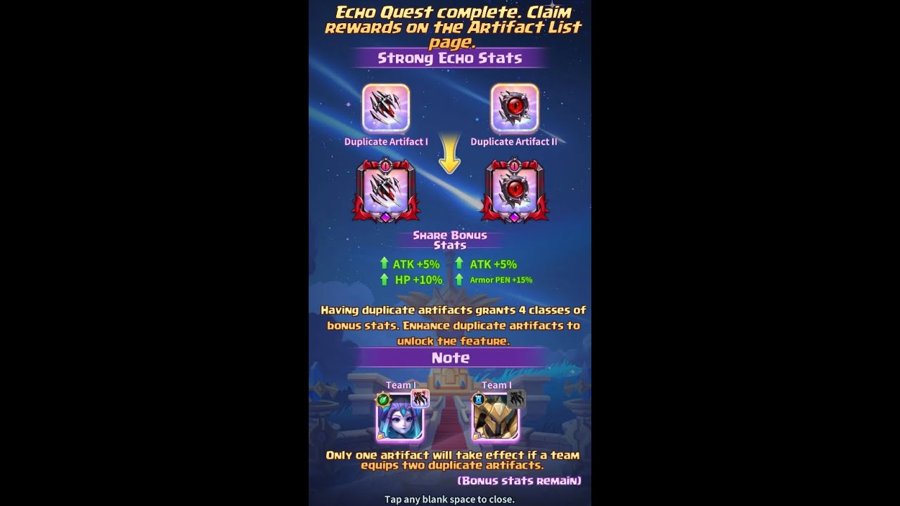 ECHO QUEST (HERO CLASH) BAD UPDATE