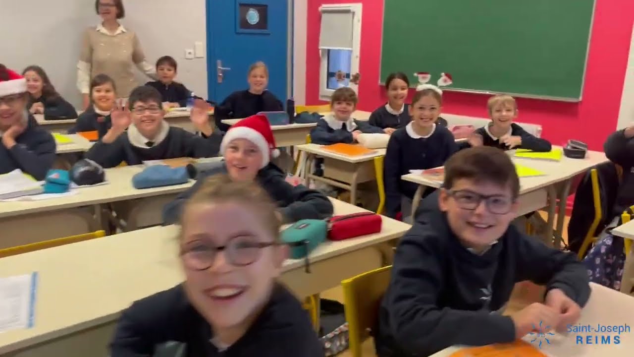 Meilleurs vœux - L'établissement Saint-Joseph de Reims vous souhaite une très belle année 2026