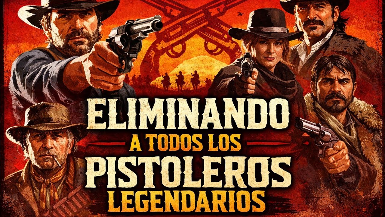 ELIMINANDO A LOS PISTOLEROS LEGENDARIOS RED DEAD REDEMPTION 2