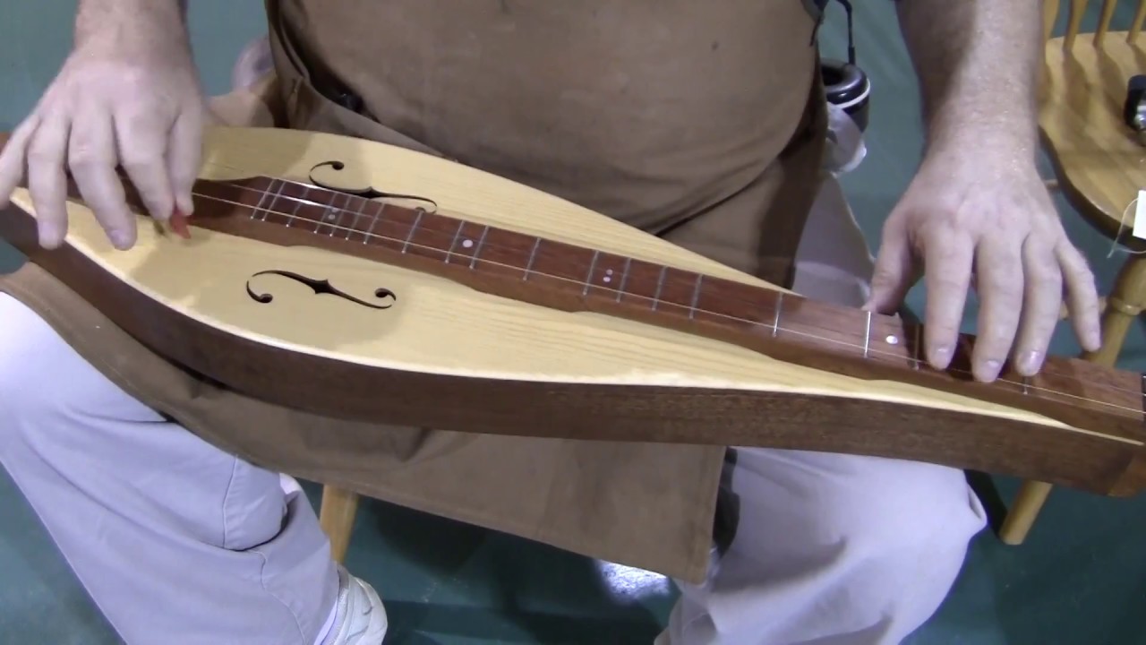 Folkcraft® Appalachian Mountain Dulcimer, Teardrop Body Shape