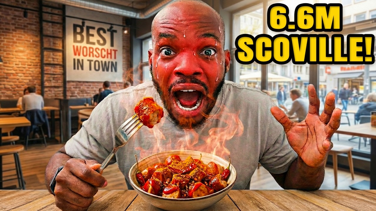 I Ate Germany's Spiciest Currywurst… BIG MISTAKE 🇩🇪