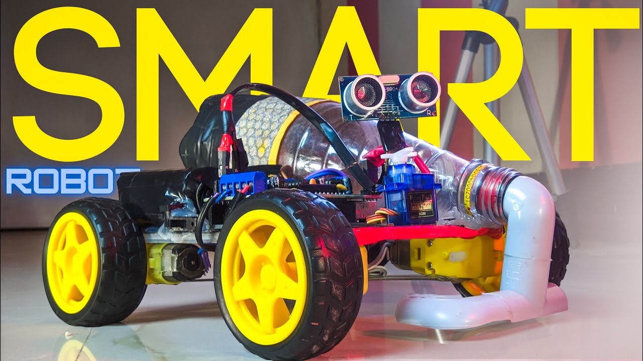 How to Make Arduino based Smart Vacuum Cleaner Robot Best for Science Project