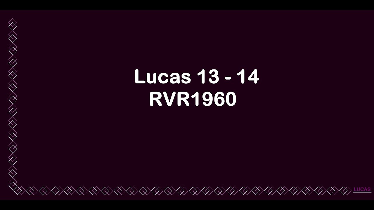 La Biblia en un año/Lucas 13 - 14 (Audio, Letra) Día 292