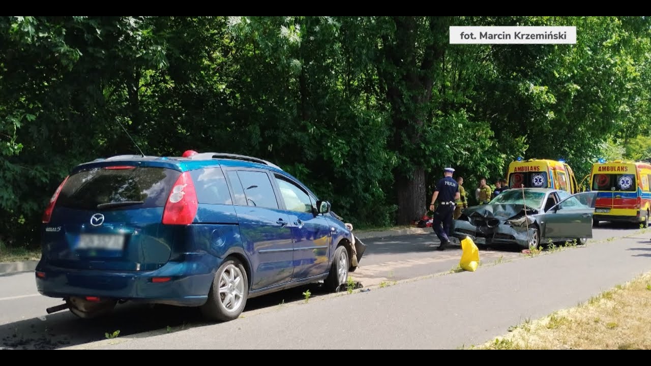 Poważny wypadek w Poznaniu. Cztery osoby ranne
