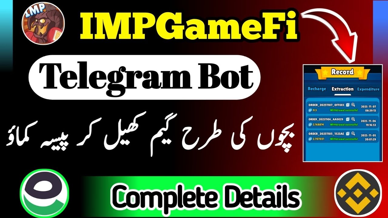 How To Join IMP Game Fi Telegram Bot || IMPGameFi Full Overview || IMPGameFi Withdraw Process