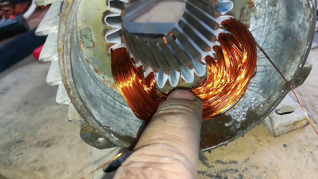 لف ماطور الماء في المنزل