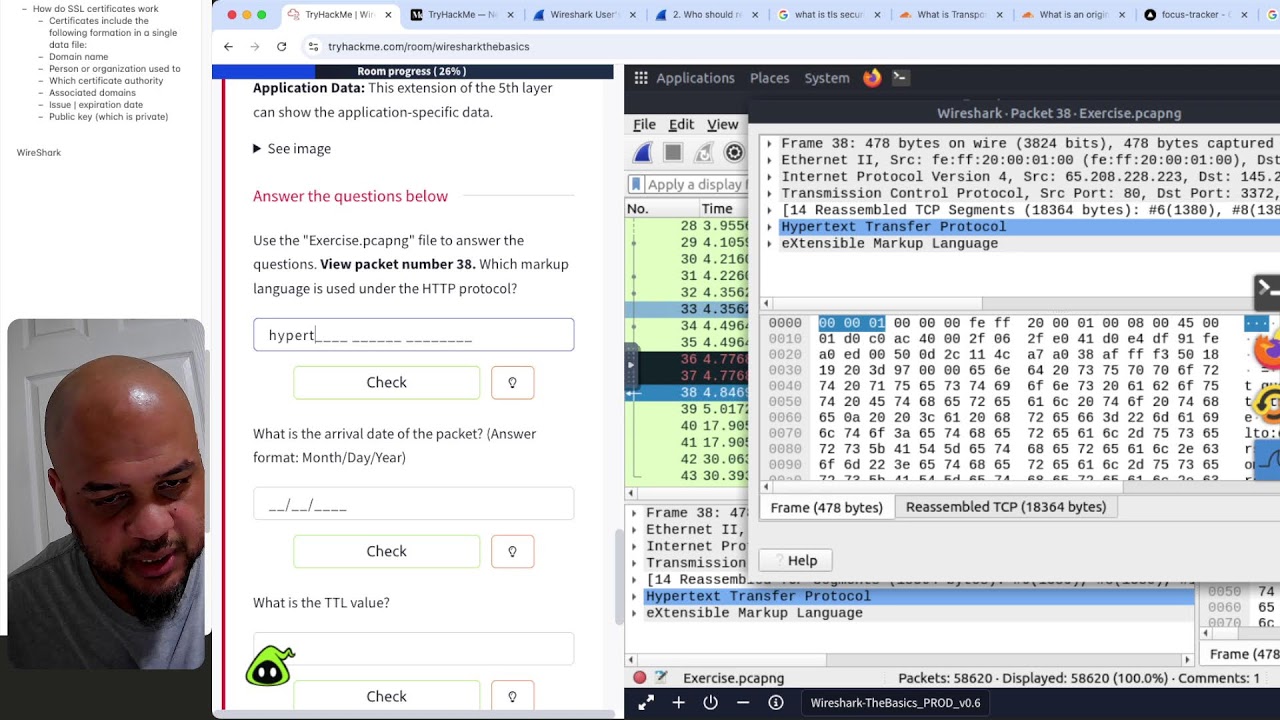 Learning Cybersecurity From Scratch ( TryHackMe Beginner | Networking) | Day 12.2 - learn with me
