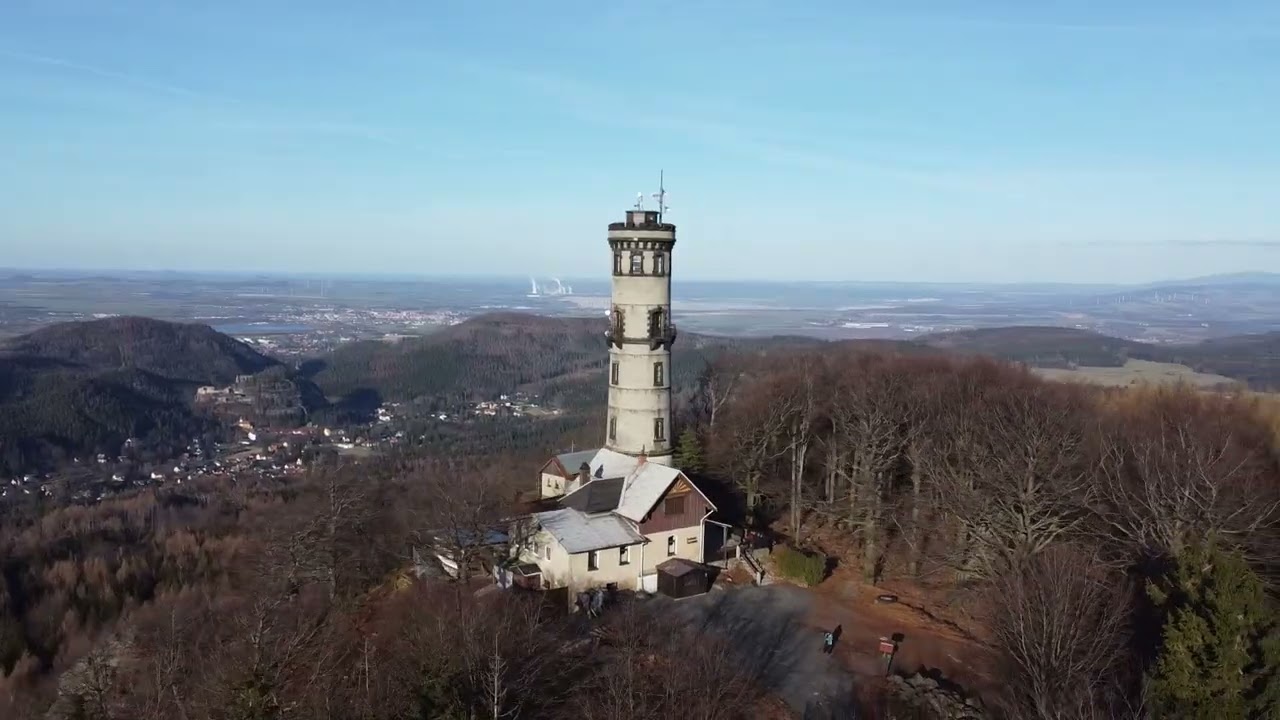 Hochwald z drona - Oybin / Zittauer Gebirge