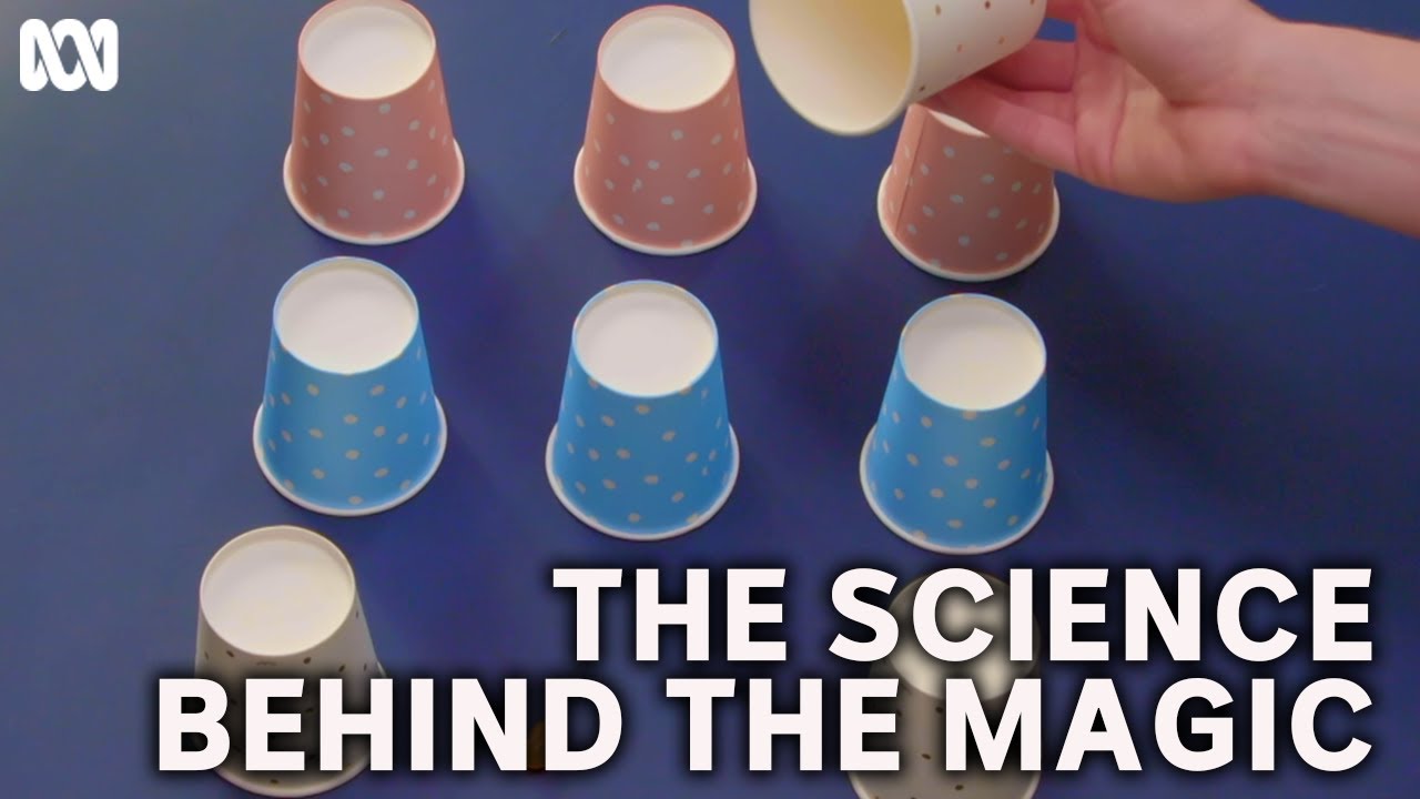Which cup has the jellybean? Magic Trick Explained | Catalyst