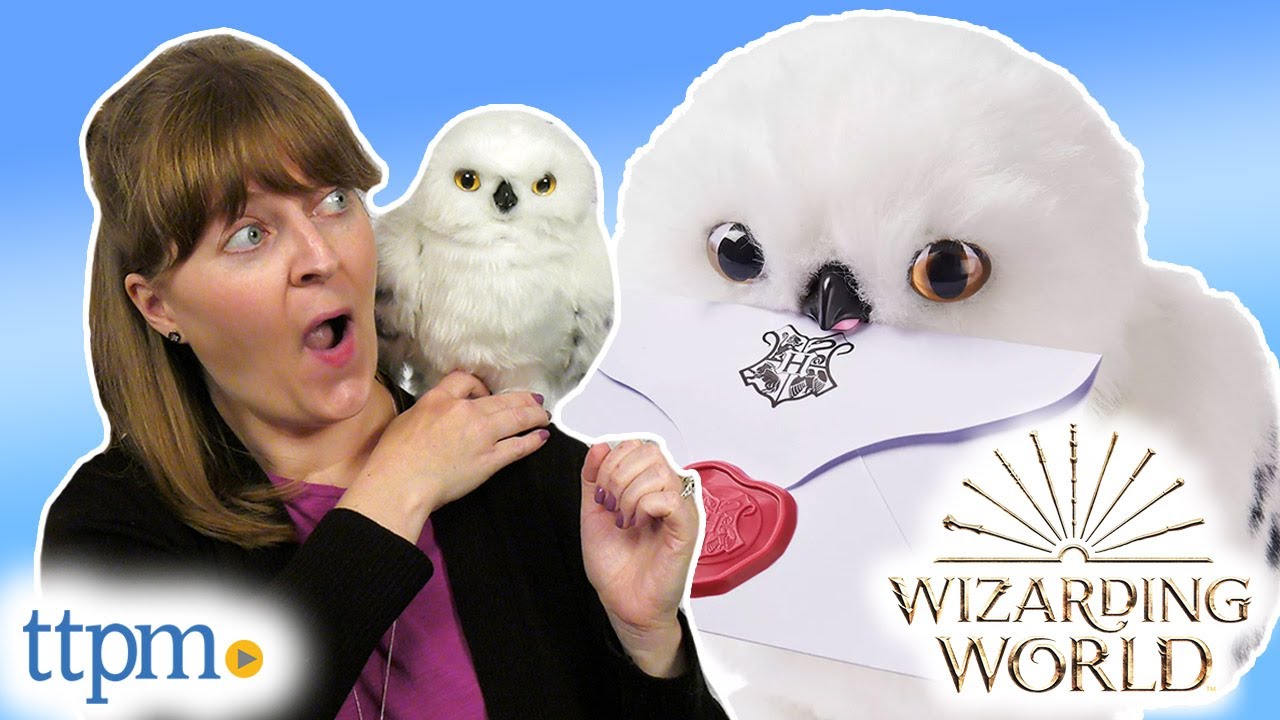 SECRET MESSAGE FROM HEDWIG!😱 Wizarding World Harry Potter Enchanting Hedwig Review!