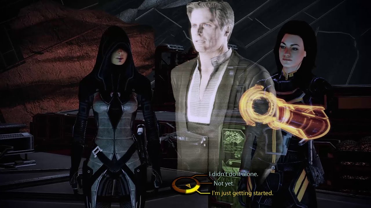 MELE 2: Miranda quits (Choosing to destroy the Collector Base) (Marco Shepard)