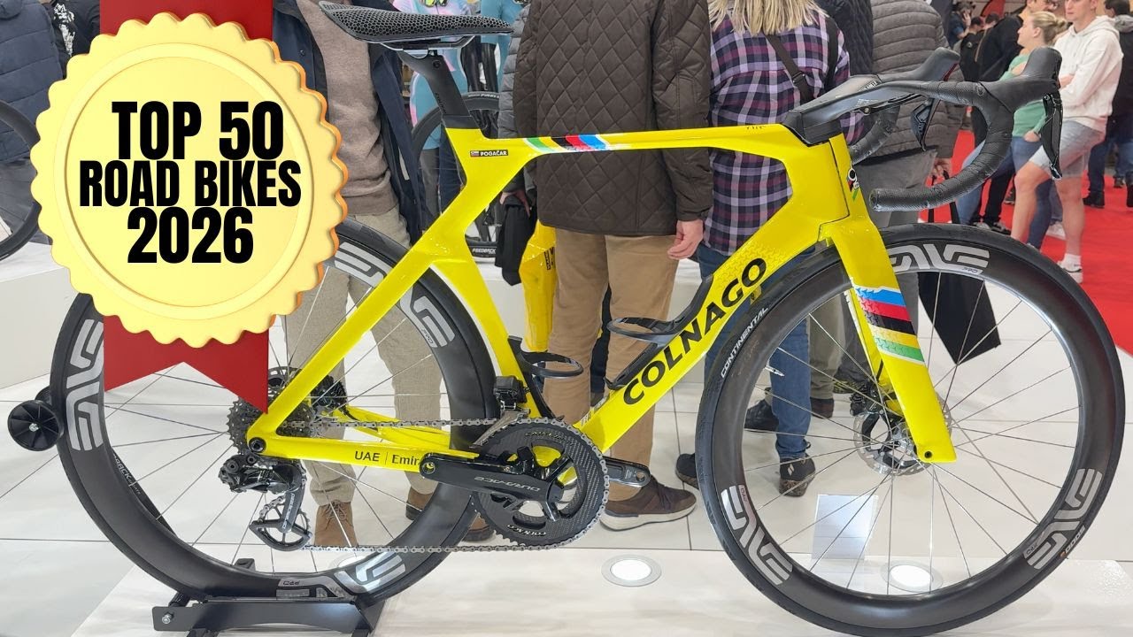 NEW Top 50 Best Road Bikes for 2026 (Part 2 of 3) | VELOFOLLIES 2026 Kortrijk [4K]
