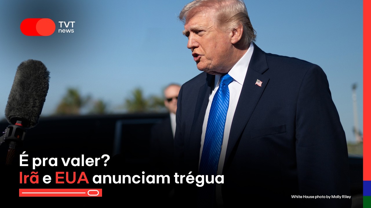 &Eacute; pra valer? Ir&atilde; e EUA anunciam tr&eacute;gua | TVT News 1&ordf; Edi&ccedil;&atilde;o - 08/04/2026