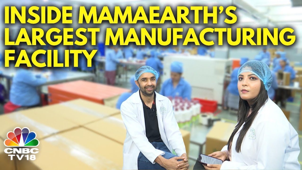 Inside Mamaearth's Largest Manufacturing Facility | Varun Alagh | N18V