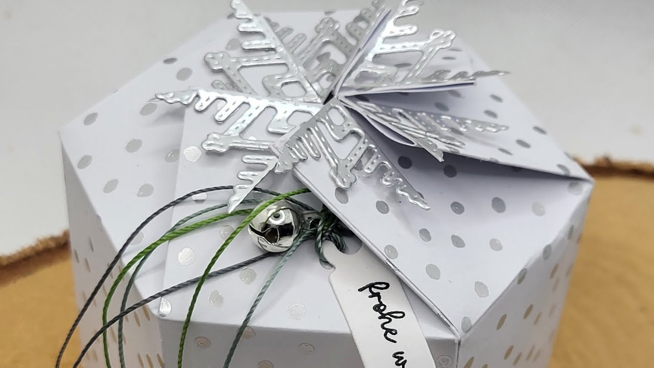 Anleitung Schneeflockenbox ohne Stanze #diy  #creativ depot #stampinup