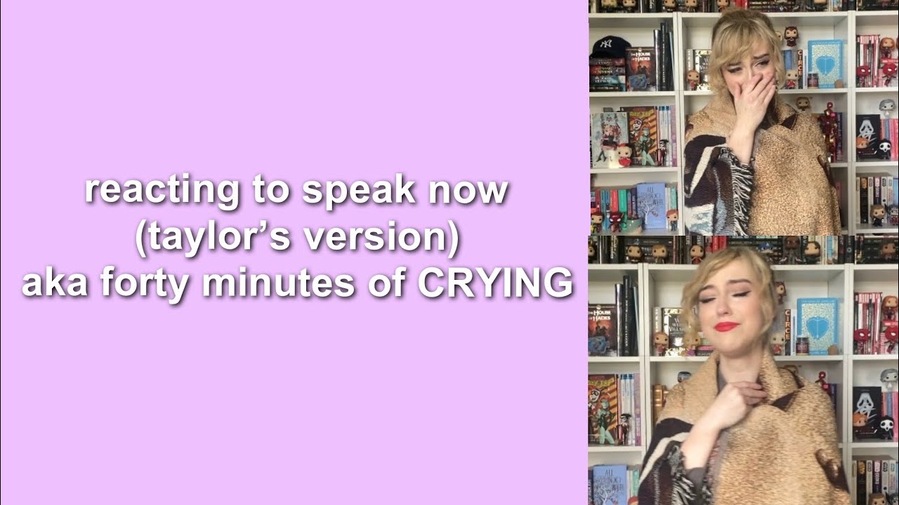 lifelong swiftie reacts to SPEAK NOW (TAYLOR'S VERSION) the vault tracks TOOK ME OUT - ashlee tayla