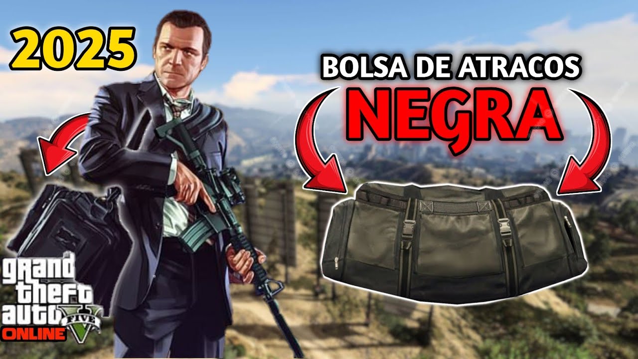 ✅️NEW| COMO CONSEGUIR LA BOLSA DE ATRACOS NEGRA| GTA ONLINE| 2025| FÁCIL | BOXINGDEMON