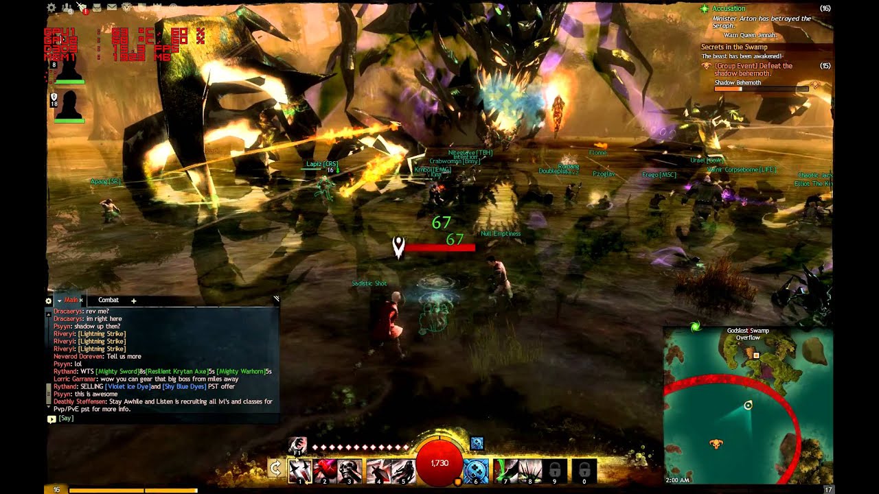 Guild Wars 2: Battle vs Shadow Behemoth