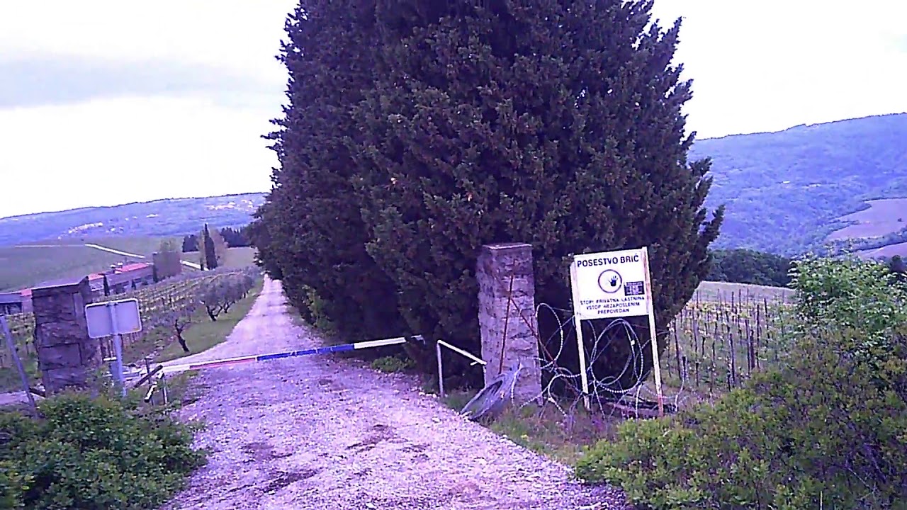CI MENA films Croatia/Slovenia border of Brič/Briz using CI Glass