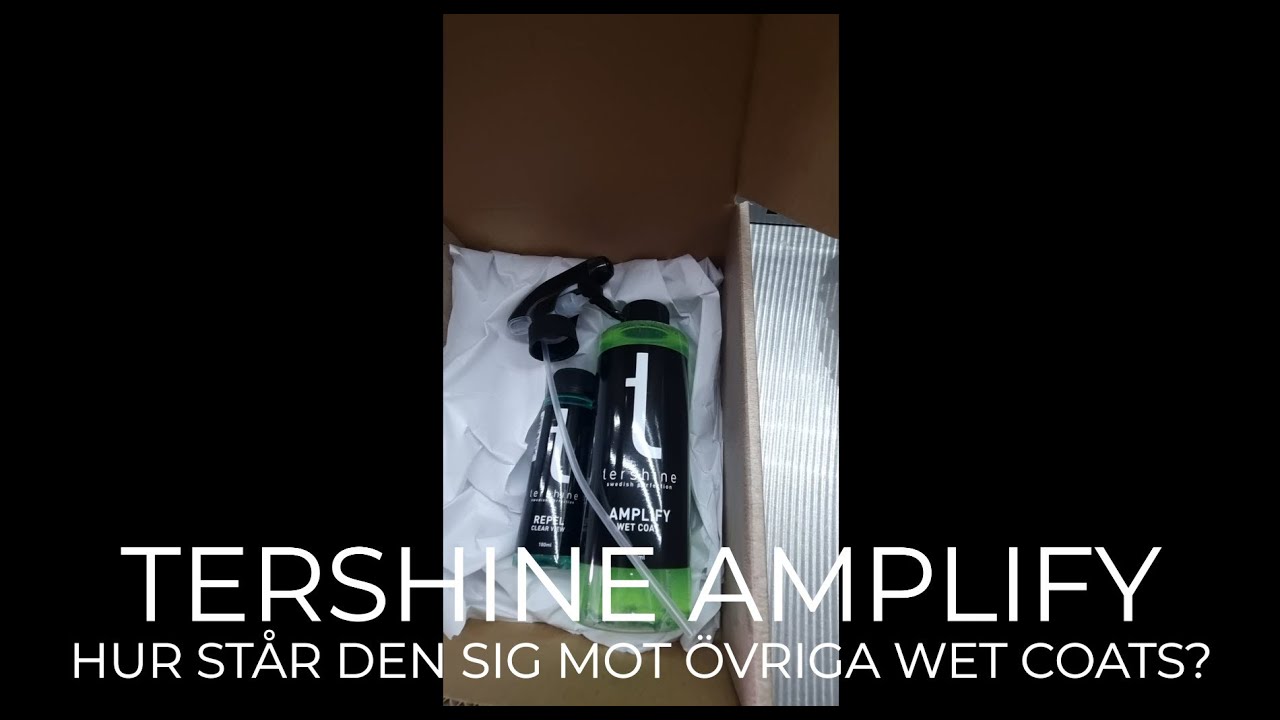Tershine Amplify | Hur st&aring;r den sig mot &ouml;vriga Wetcoats? Vi testar h&aring;llbarheten!
