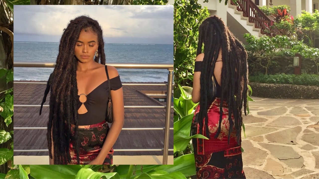 HOW TO BABYSIT FAUX JUMBO LOCS| partings, precare, maintenance, recycle etc