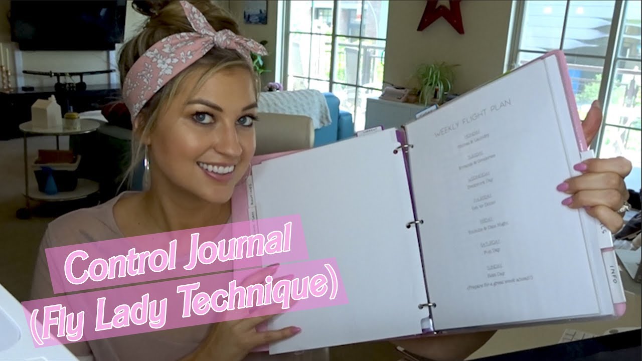 MY CONTROL JOURNAL / HOW I USE THE FLYLADY SYSTEM