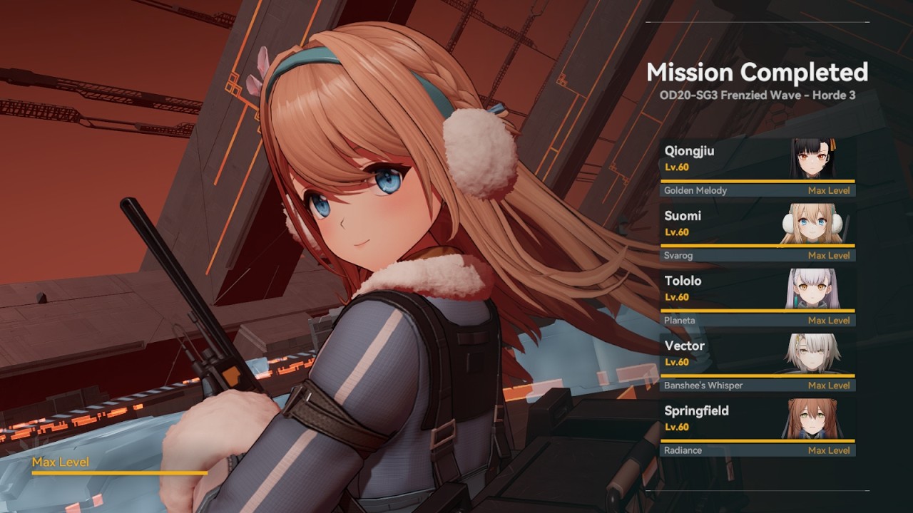 [Girls' Frontline 2: Exilium] Extreme Peak Season 11 Horde 3 Frenzy Level 40