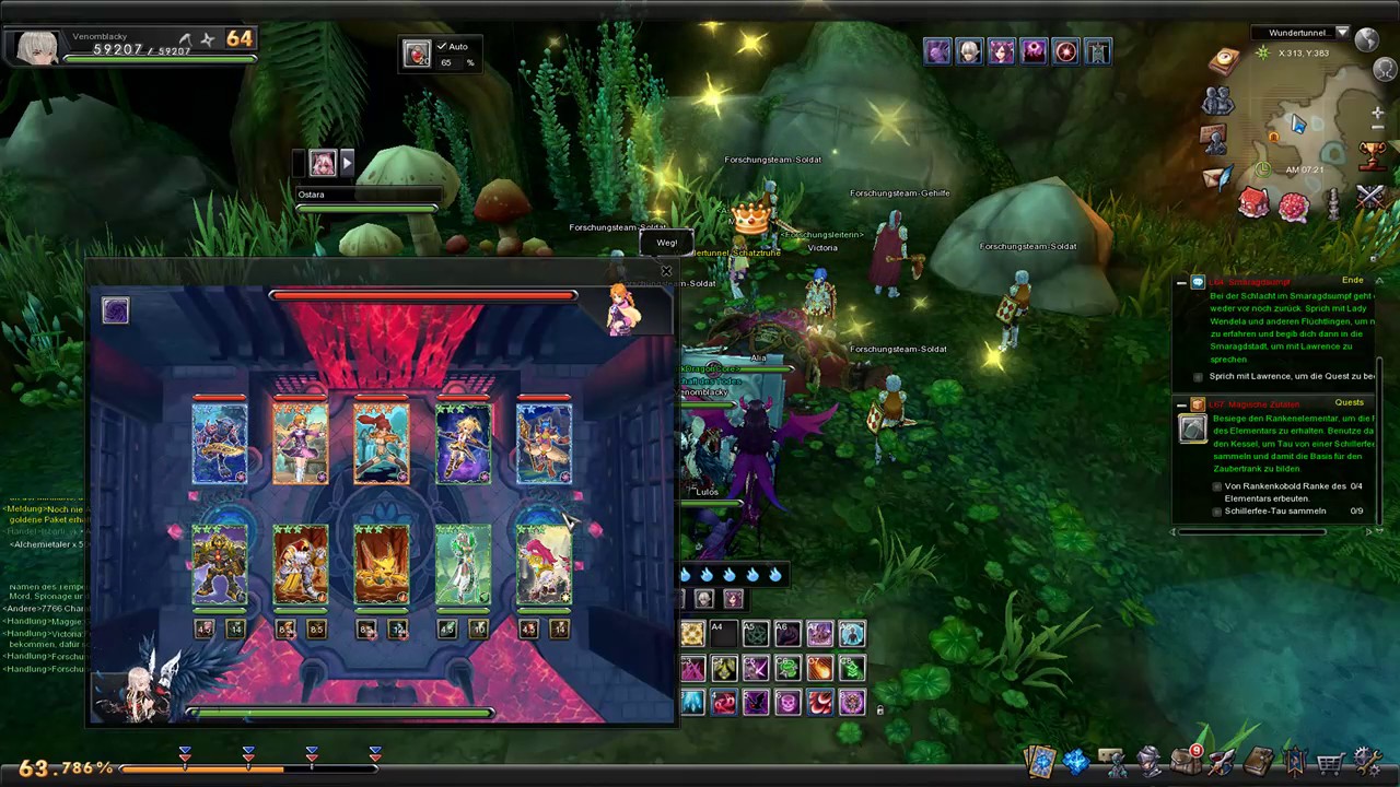 Fun Video Aura Kingdom Instanz + Kartenduell
