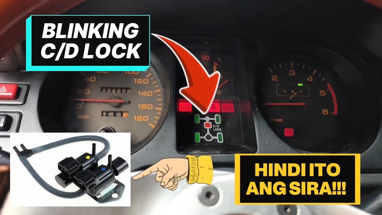 Blinking CD lock issue ng Pajero, paano ayusin
