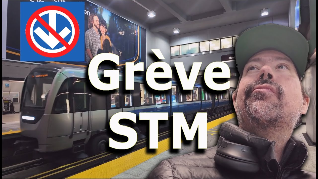 Prendre le MÉTRO pendant la grève de la STM, c'est comment? #Montreal #strike
