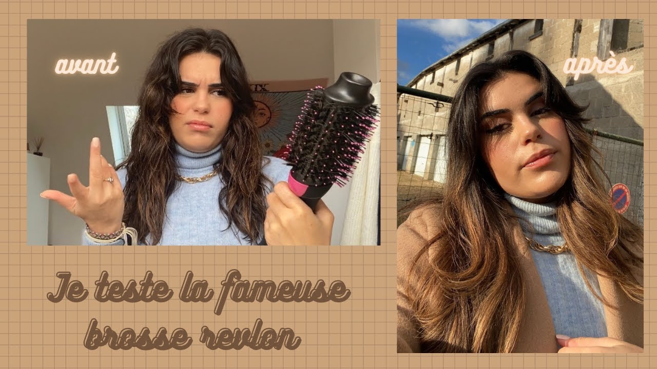 ÇA DONNE QUOI LA BROSSE REVLON SUR MES CHEVEUX ÉPAIS/BOUCLÉS 🤔