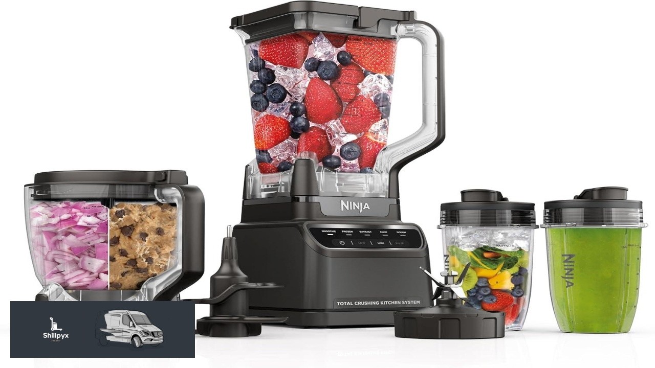 Ninja Kitchen System All in One for Smoothies Frozen Drinks Veggie Chopper