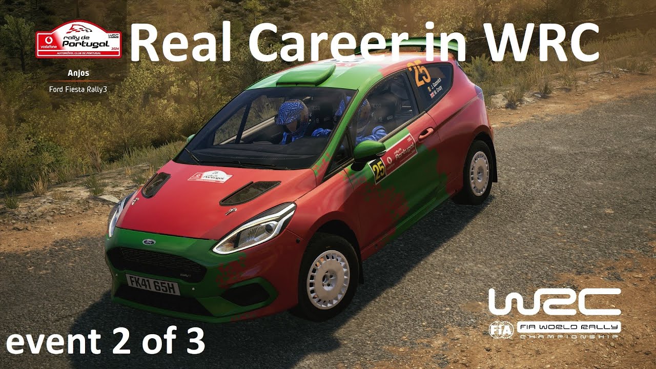 EA WRC | club Real Career in WRC | ралли Португалия | День 2