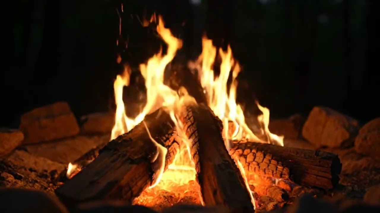 Gentle Campfire for Anxiety Reduction