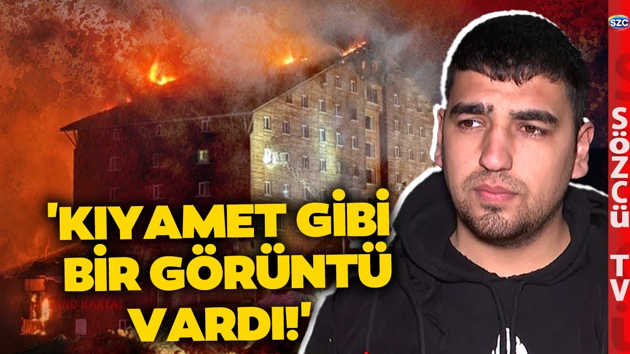 'Uçurumdan Uçtular' Bolu Kartalkaya'da Otelde Kara Gece! Otel Çalışanı Her Şeyi Anlattı!