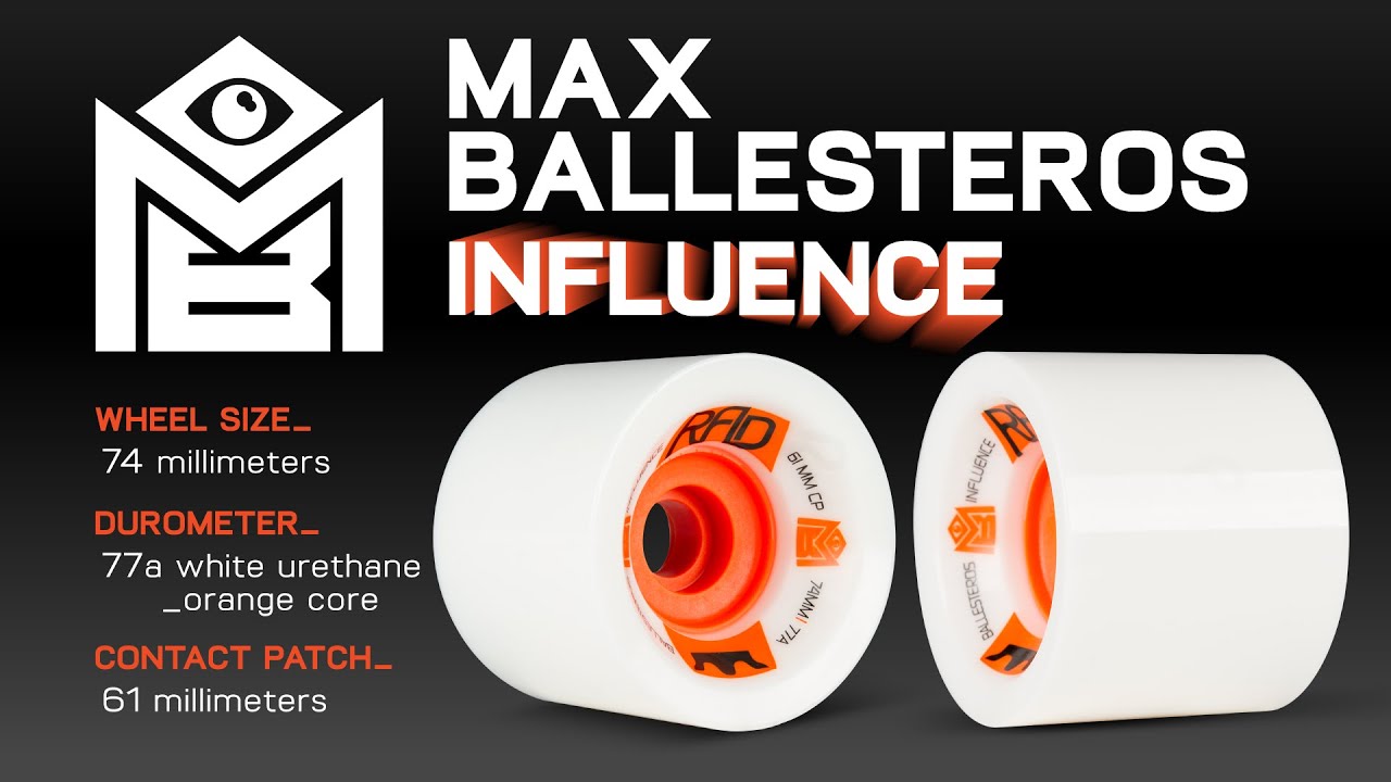 R.A.D. Influence: Max Ballesteros Pro Wheel