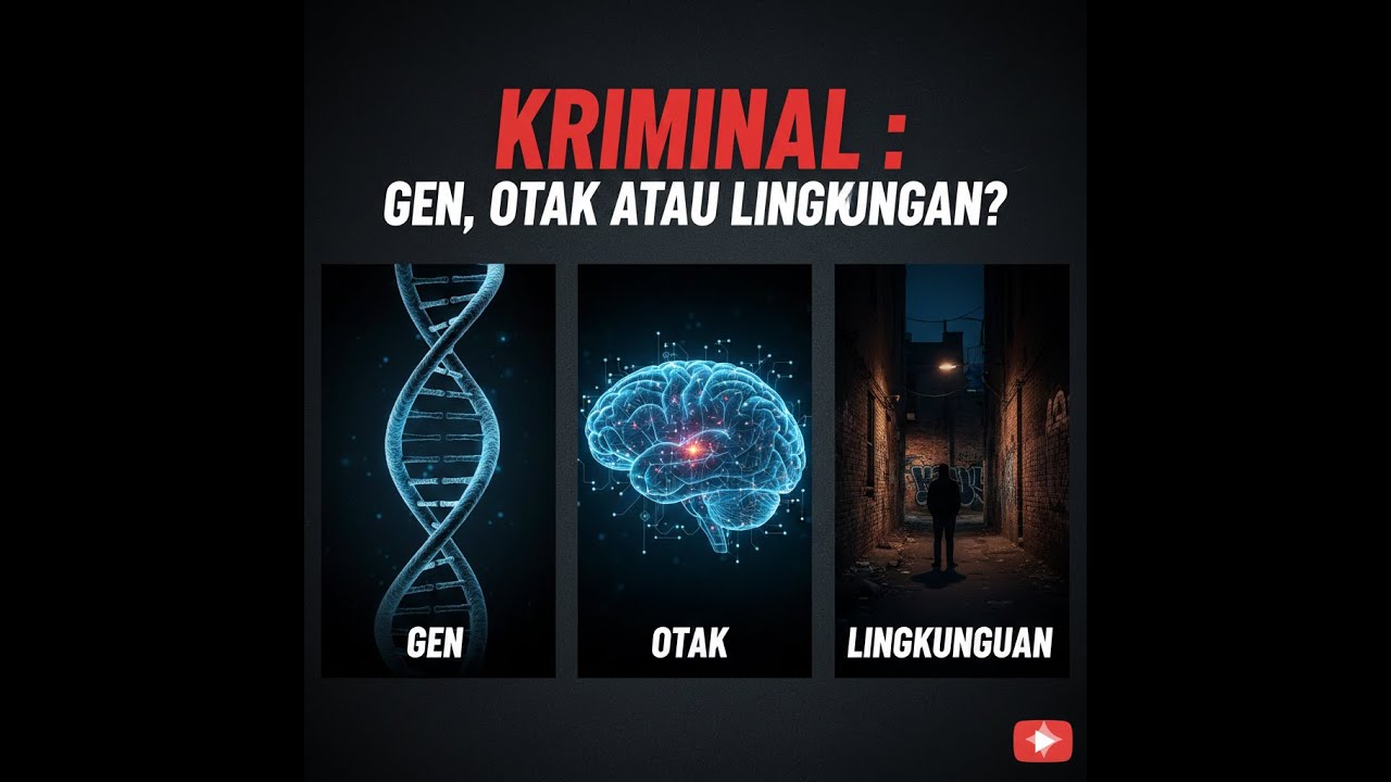 KRIMINAL: GEN, OTAK ATAU LINGKUNGAN??