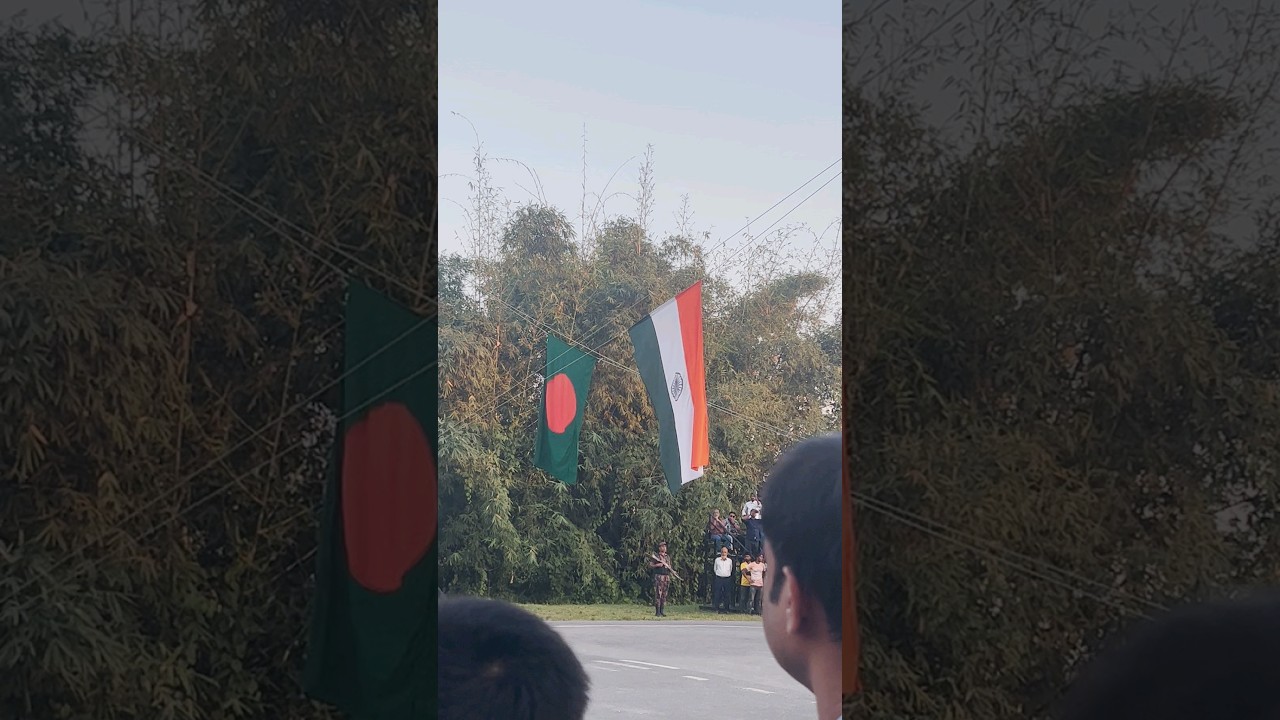India Bangladesh Border #siliguri Fulbari