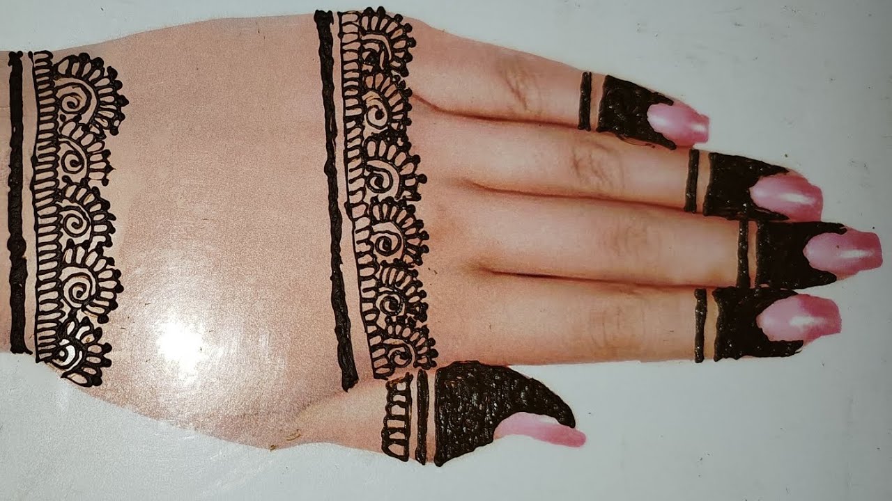 Mehndi Designs For Hands | Mehandi Design | New Stylish Mehndi Design | Back Hand Mehndi Design