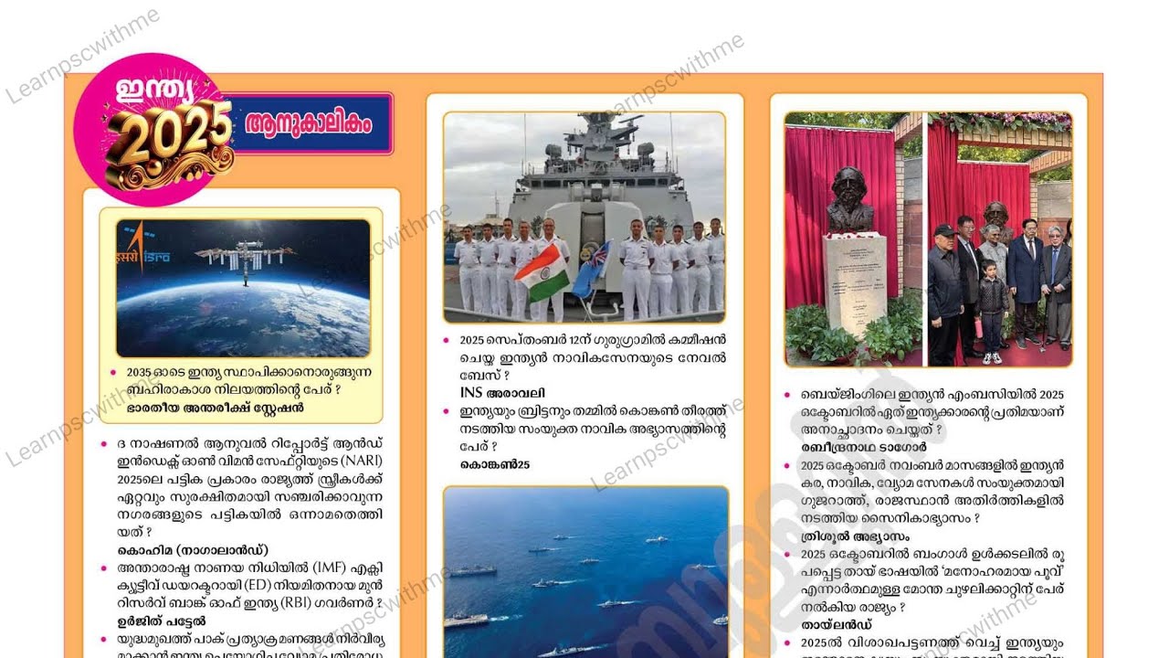 # 1st january ,2026 psc bulletin supplement ca part 9/important ca in 2025/part 20#
