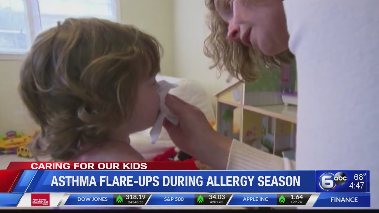 Asthma Flare-ups during Allergy Season