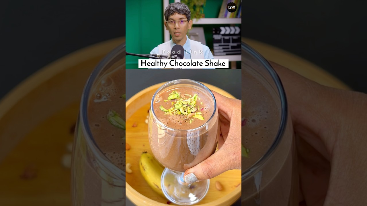 Healthy Chocolate Shake By Dr. Ryan Fernando #shorts