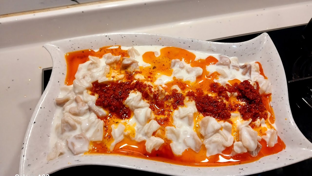 Hazır mantı nasıl yapılır (market mantısı)