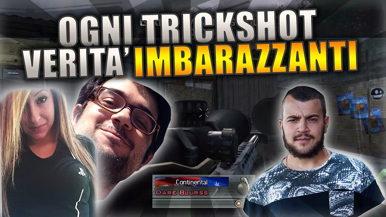 OGNI TRICKSHOT VERITA' IMBARAZZANTI!! #4 ft. FRAX,JOHNNY CREEK,LYLA!