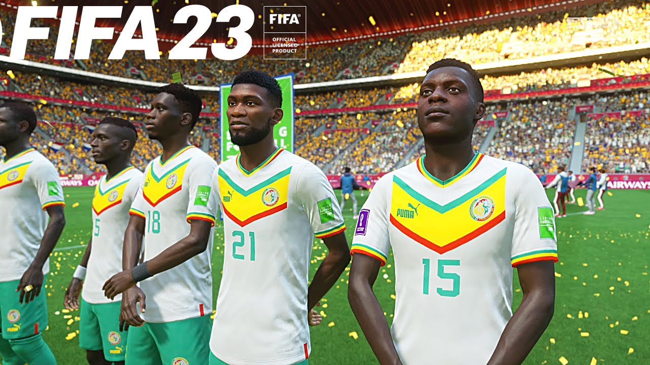 Senegal vs Netherlands | Match Coupe du Monde 2022 FIFA | 21 Novembre 2022 | FIFA 23 Pronostic